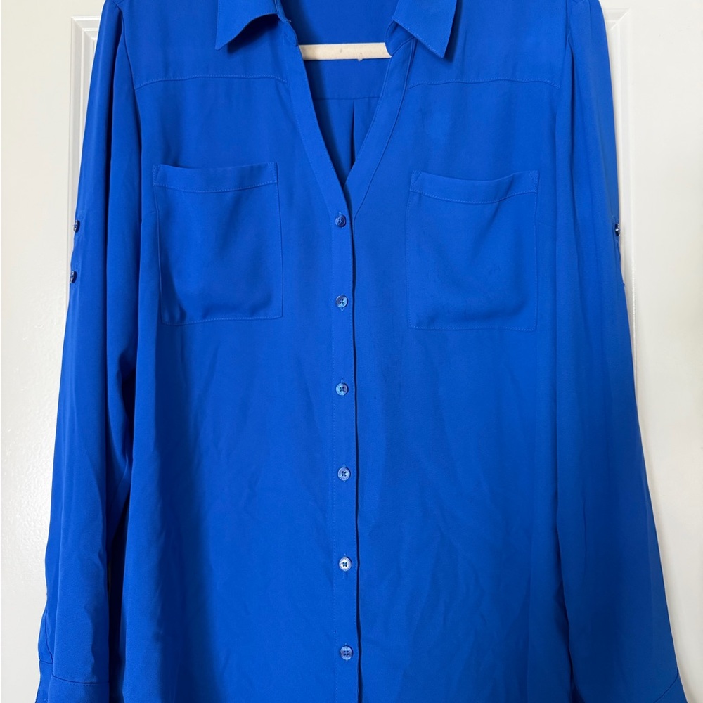 Express Royal Blue Portofino Shirt